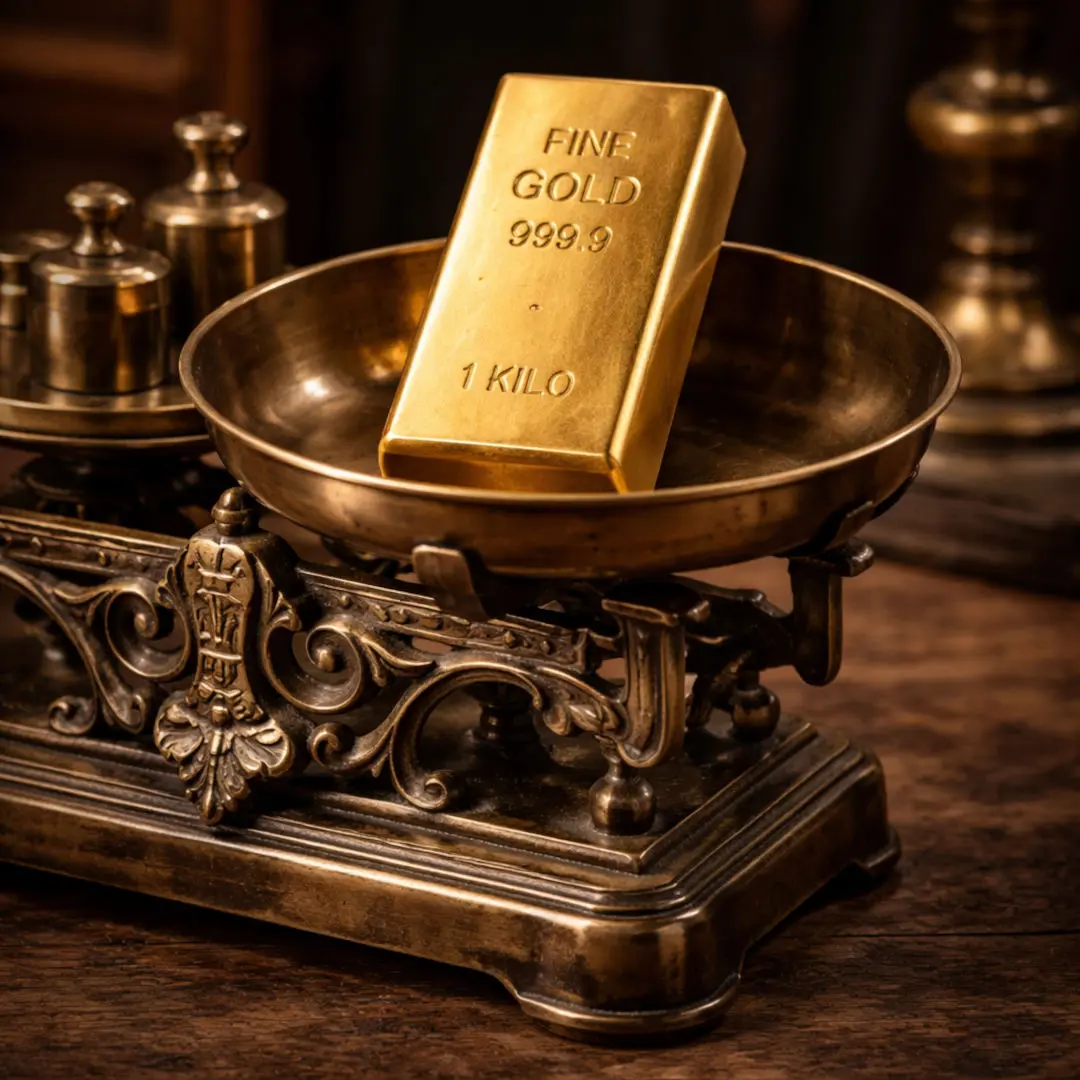 Quanto è il peso di un lingotto d'oro?